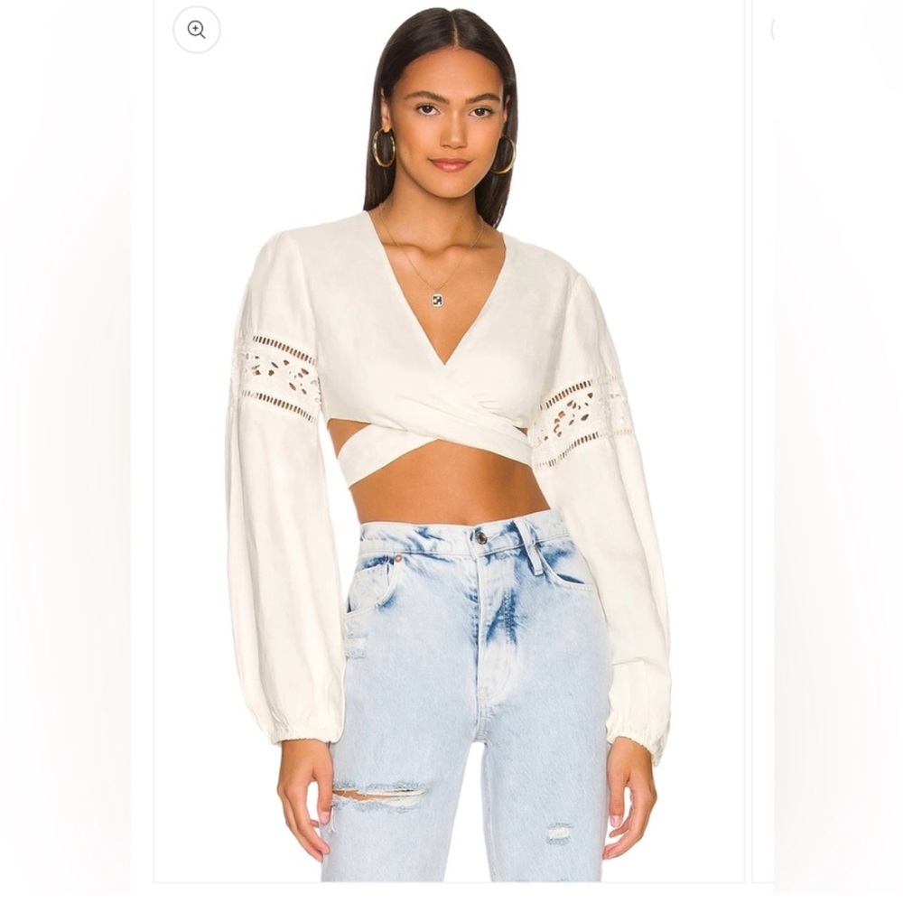 Tularosa Liz Wrap Top. Size Small - image 1